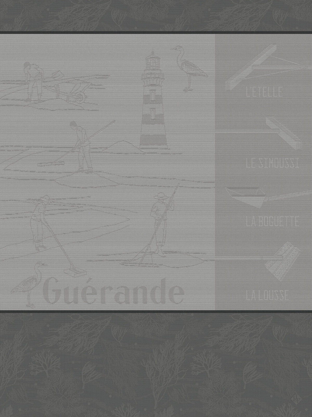 Geschirrtuch Marais Salants Grau