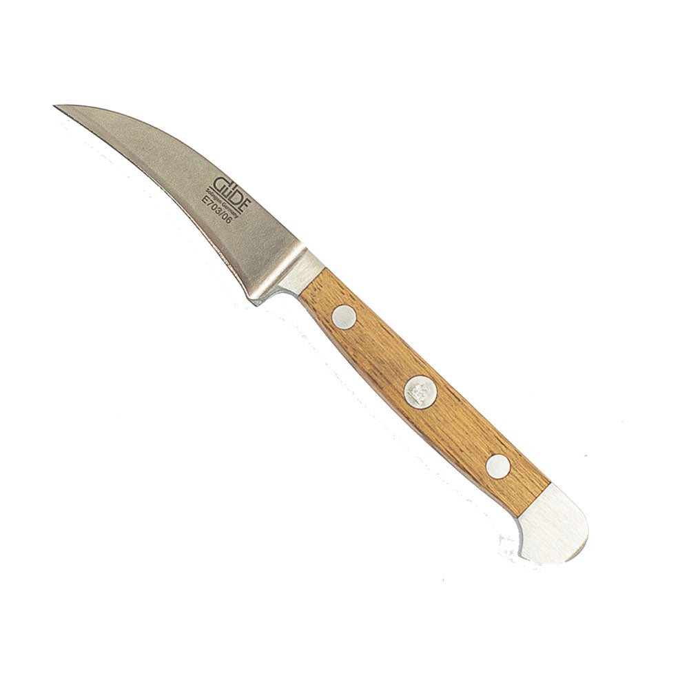 Güde Alpha Schälmesser Olive 6cm