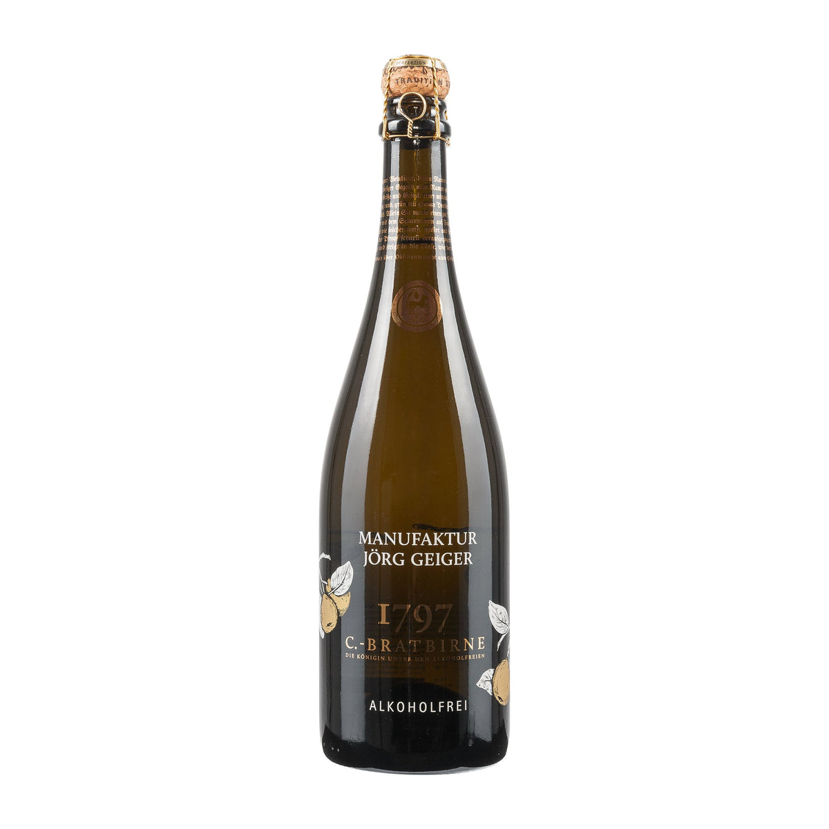 Jörg Geiger Champagner Bratbirne alkoholfrei