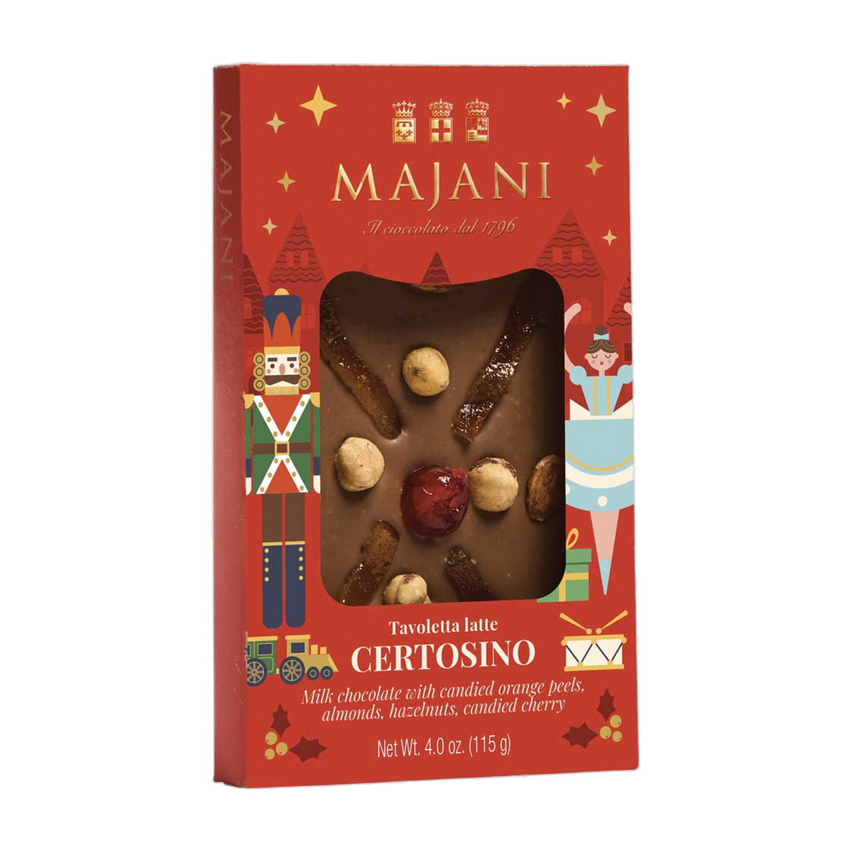 Majani Milchschokoladentafel Certosino 115 g