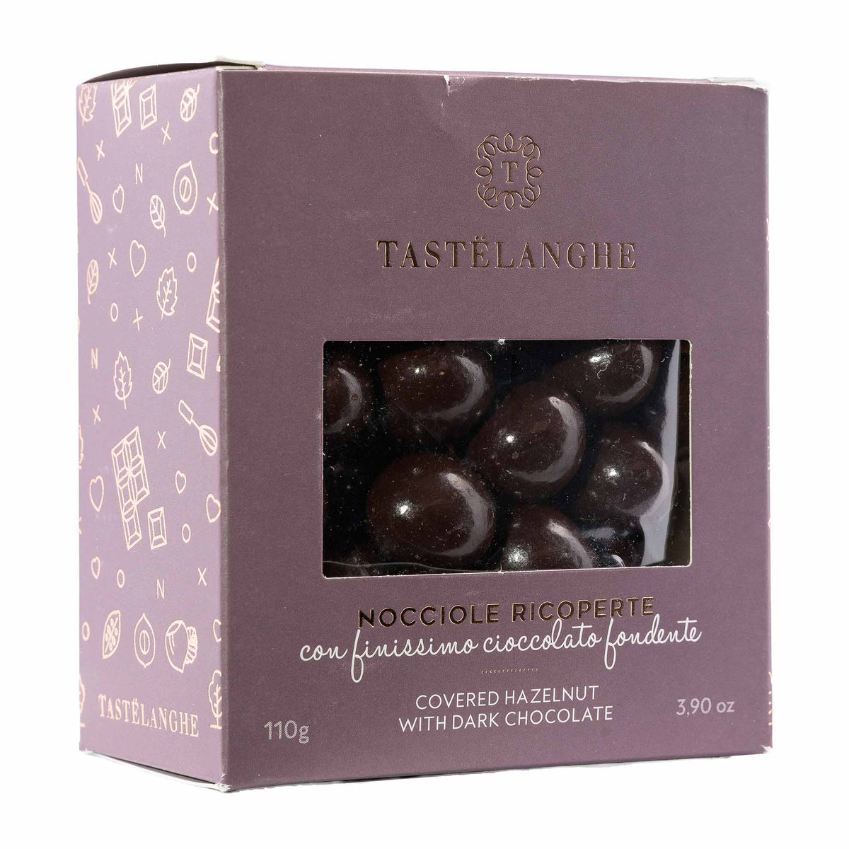 Tastelanghe Haselnüsse in Zartbitterschokolade 110g