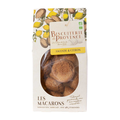 Biscuiterie de Provence  Mandel Macarons mit Zitrone