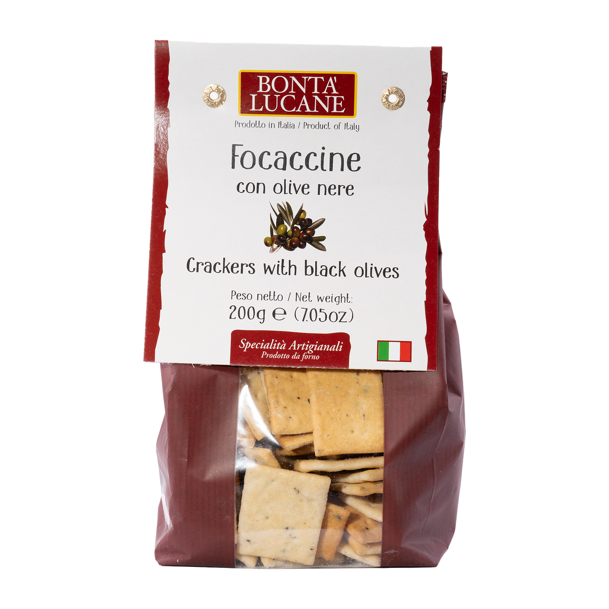 Bontà Lucane Focaccine alle Olive 200 g
