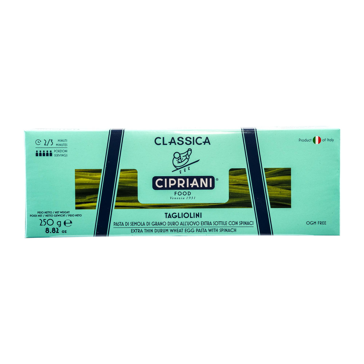 Cipriani Pasta  Tagliolini mit Spinat