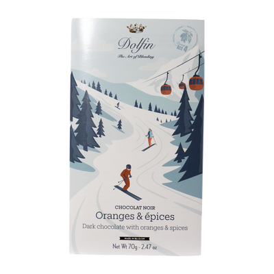 Dark Chocolate with Orange and Spices