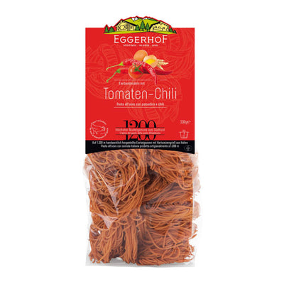 Tomato-Chilli Ribbon Pasta