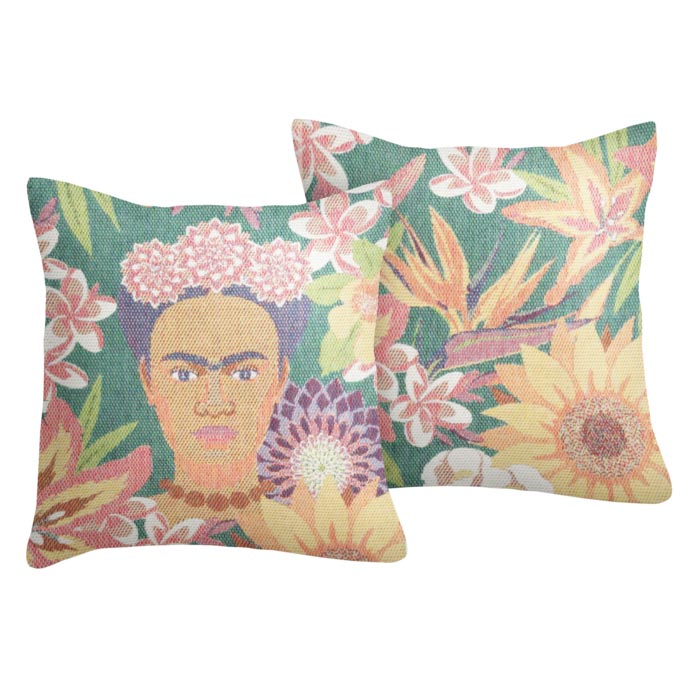 Ekelund  Flores Frida Kahlo Kissen  40x40cm