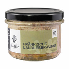 Faber Feinkost  Fränkische Landleberwurst  200g