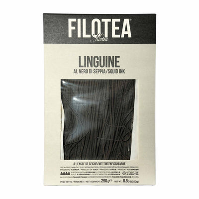 svart linguine al nero di seppia