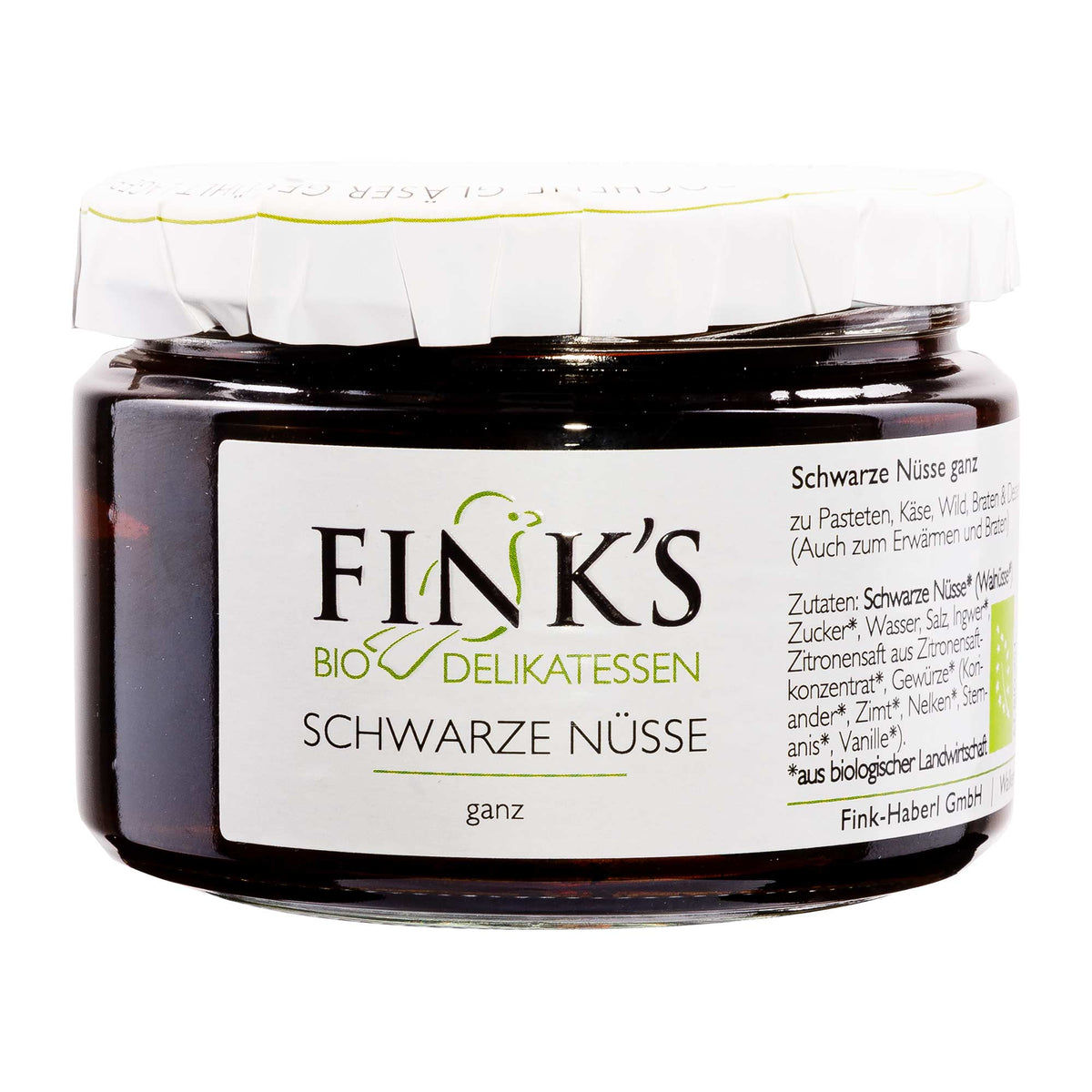 Finks Delikatessen  Schwarze Nüsse