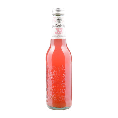 Ekologisk lemonad med rosa grapefrukt