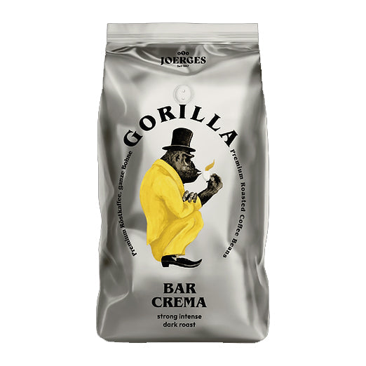 Gorilla Kaffee  Bar Crema  Silber  1kg