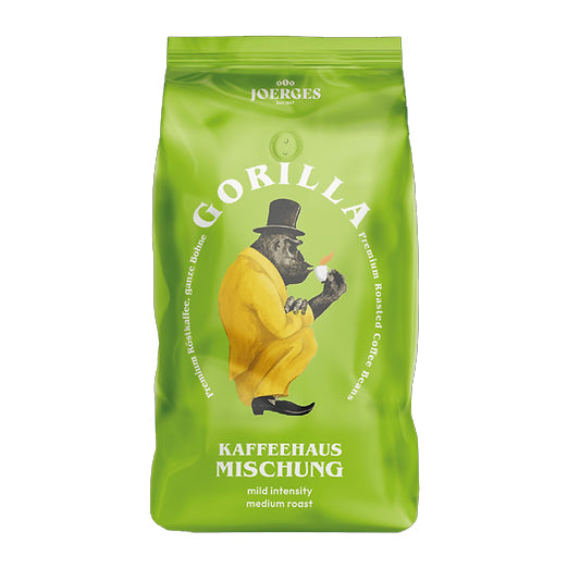 Gorilla Kaffee  Kaffeehaus Mischung  Grün  1kg
