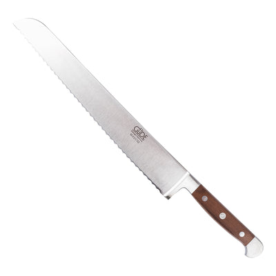 Alpha stort brödkniv – valnöt – 32 cm