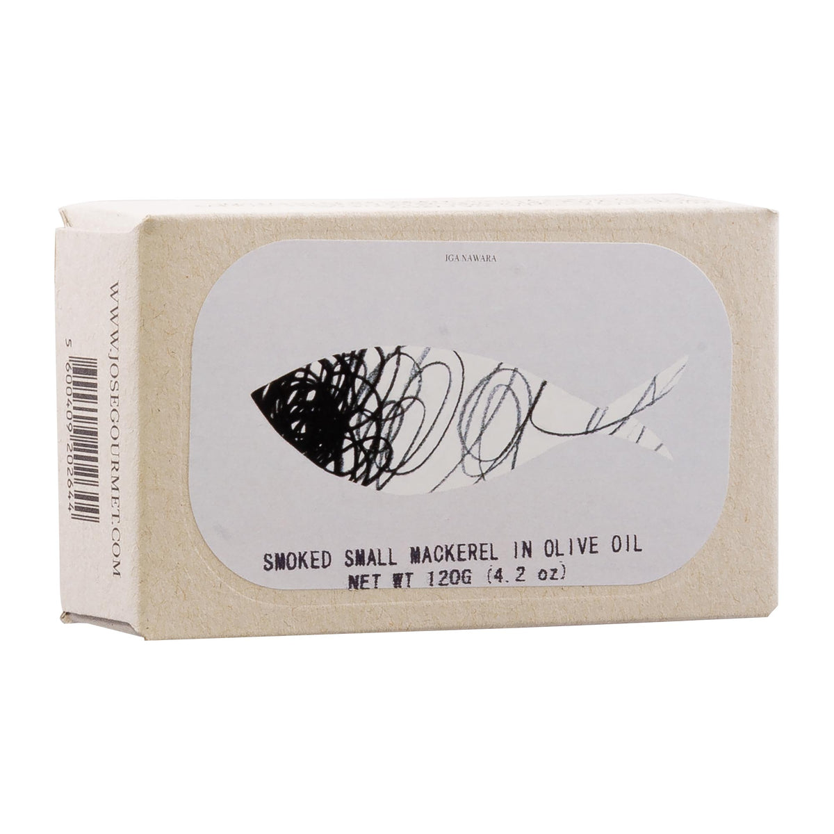 José Gourmet  geräucherte Makrelen in Olivenöl  120g