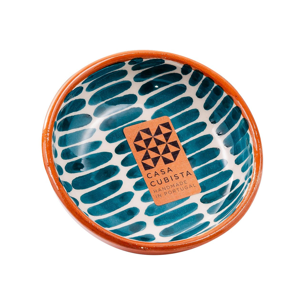 Keramikschale klein  dash teal