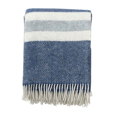 Ullfilt Gotland Stripe – petrol