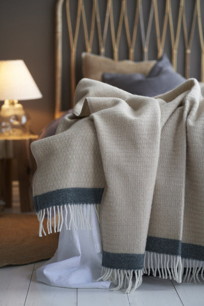 Wolldecke Harald – creme