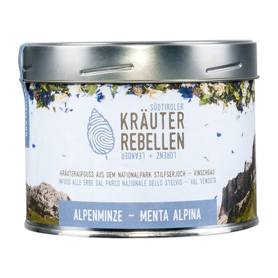 Alpmynta – teblandning