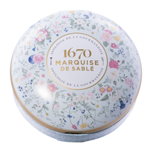 La Sablésienne Sablés Karamell in der Geschenkdose Bouquet Sauvage, 175 g