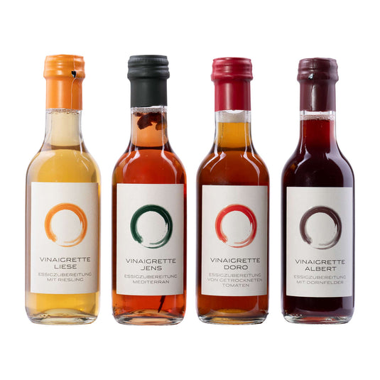 Lang Weinessig  Geschenkset Vinaigrette  4 x 180ml