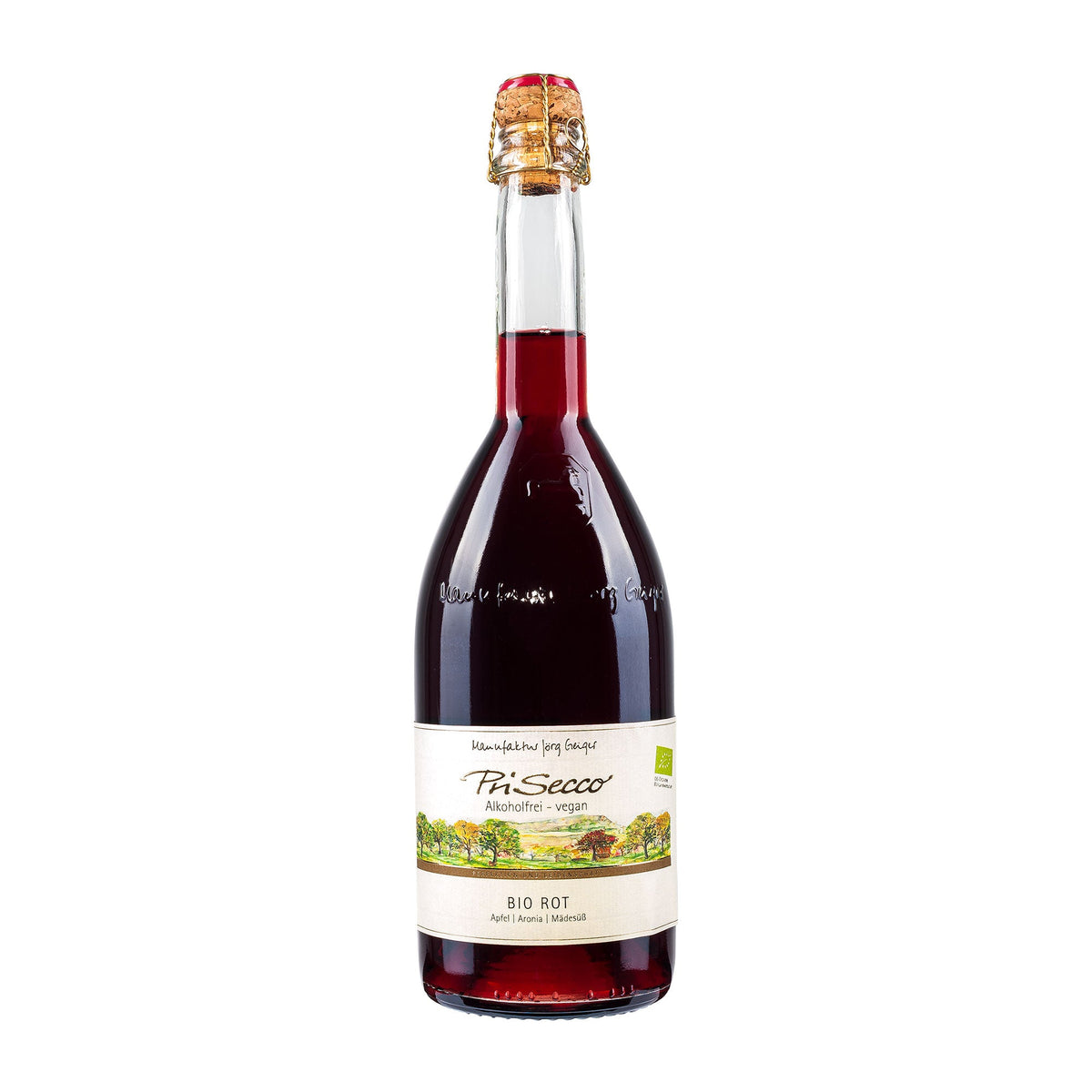 Manufaktur Jörg Geiger  Prisecco Bio Rot  alkoholfrei [BIO]