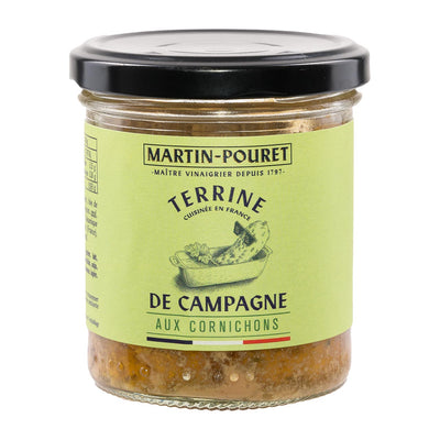 Lantpaté med cornichons