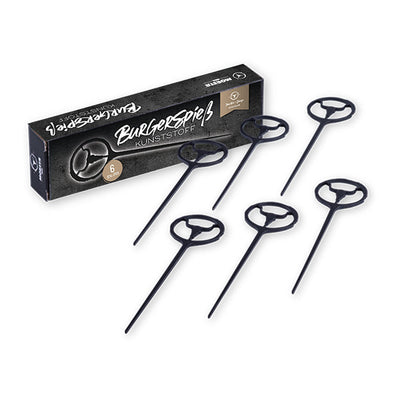 Burger Skewers Black