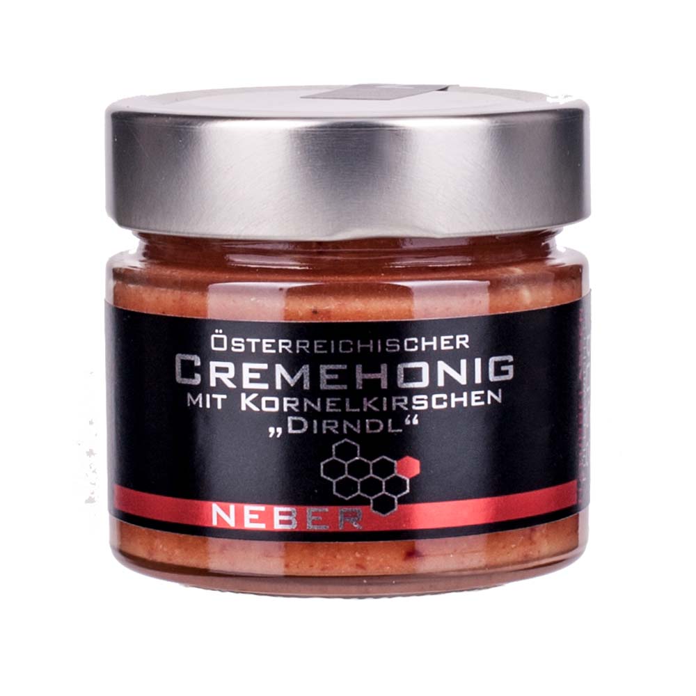 Neber  Cremehonig mit Kornelkirschen