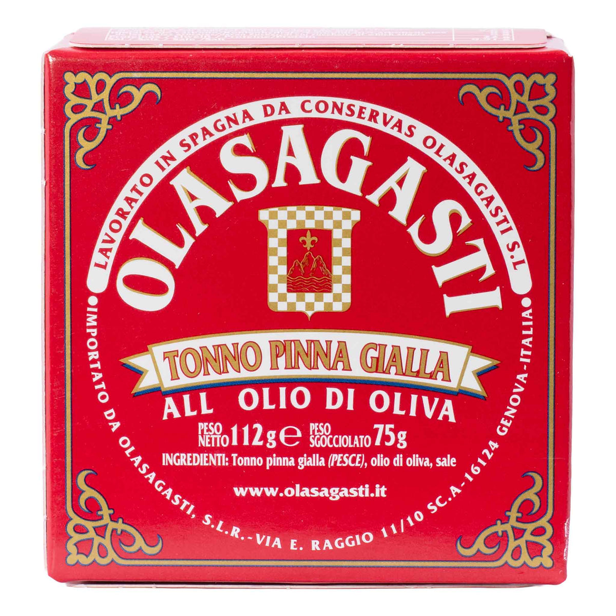 Olasagasti  Atún Claro Gelbflossen-Thunfisch in Olivenöl  112g