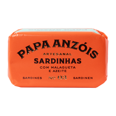 Sardiner med chili och olivolja