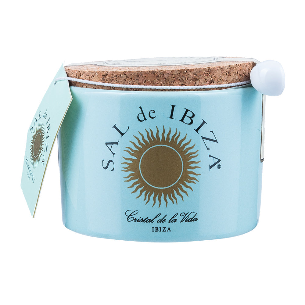 Sal de Ibiza  Fleur de Sel im Steintopf