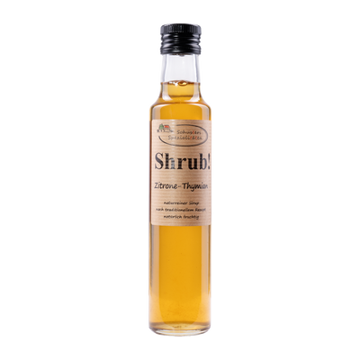 Shrub Lemon Thyme Syrup