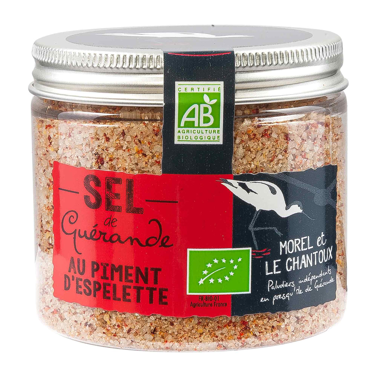 Sel de Guérande au Piment d'Espelette  150g